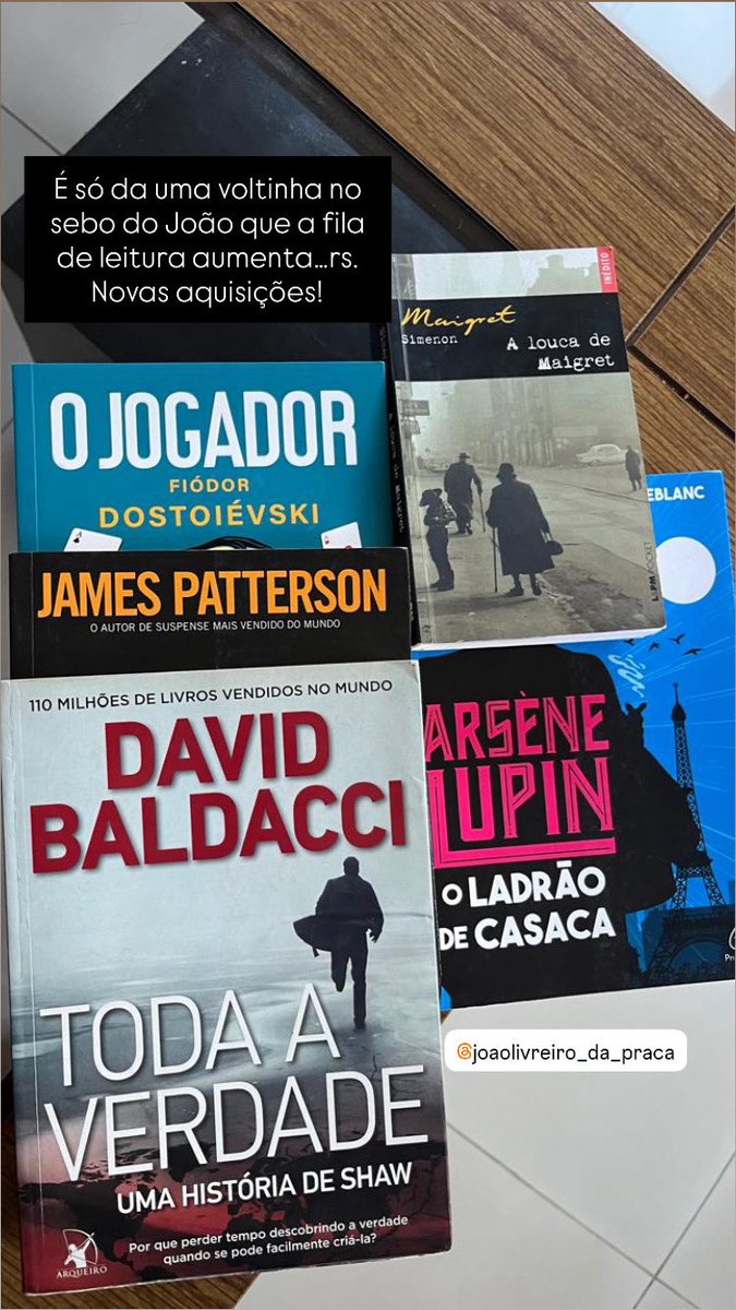 IsaacDelfino's tweet photo. E a fila de Leitura vai aumentando… #Leitura #Livro #Lendo #Book #Biblioteca https://t.co/pCPRT9P96t