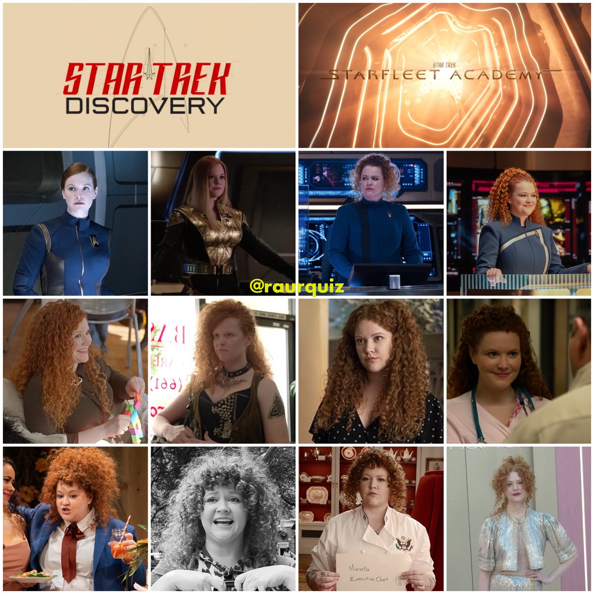 raurquiz's tweet photo. #happybirthday @may_wise #MaryWiseman #actress #SylviaTilly #startrekdiscovery #shorttreks #mirroruniverse #CaptainKilly #starfleetacademy #OfficeRomance #DevilInDisguise #JohnWayneGacy #TheResidence #CaroleandGrey #Longmire #Baskets #CraftandBurn #DifficultPeople #Room104 https://t.co/UAZT9VaZbL
