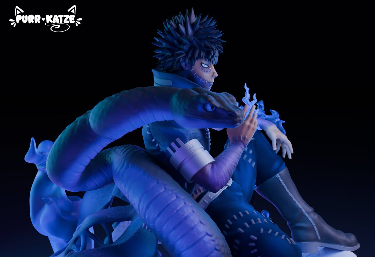 Daff_katze's tweet photo. There are flames that burn... and others that leave a mark long after they're gone. 🔥

A glimpse into the version hidden from the light.

This is only the beginning. The full showcase is coming soon... 💙

#Dabi #MyHeroAcademia #MHA #AnimeFigure #3DArt #NSFW https://t.co/oK1Pa2l4Az