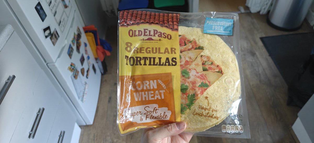 trishaferr's tweet photo. @Tesco Bit concerned that the pack of tortillas I bought last week, still sealed &amp; well in date, are going mouldy inside the packet! https://t.co/B1I72DPGKp