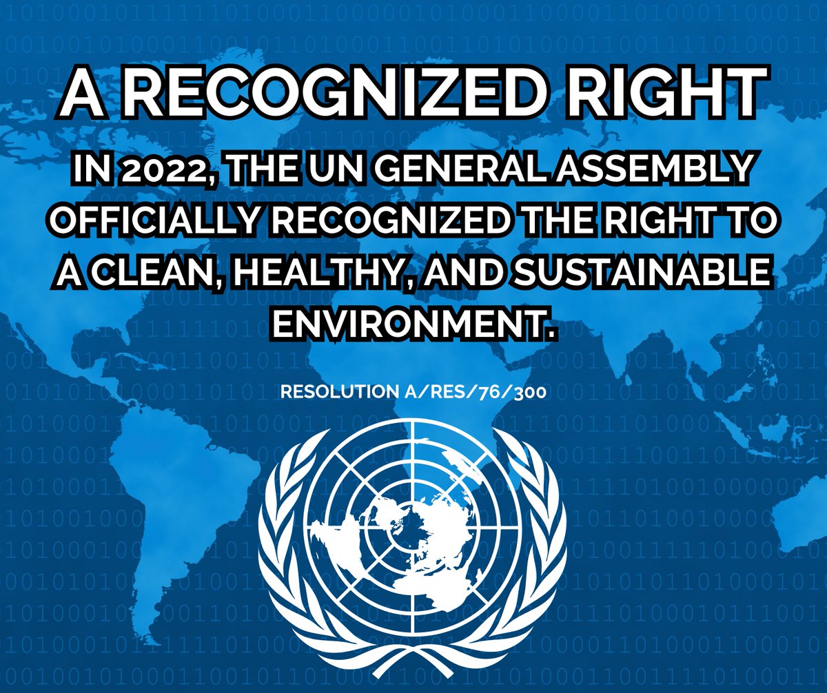 GenHumanRights's tweet photo. Protecting nature = human rights 📷
UN Res 76/300 recognizes a healthy environment as a right. Indigenous Peoples guard 80% of biodiversity, yet marginalized groups suffer most.
#HumanRights #GenHR #Nature #Conservation #UN #Rights 
By the 2026 summer fellows https://t.co/UitUuwmkz5