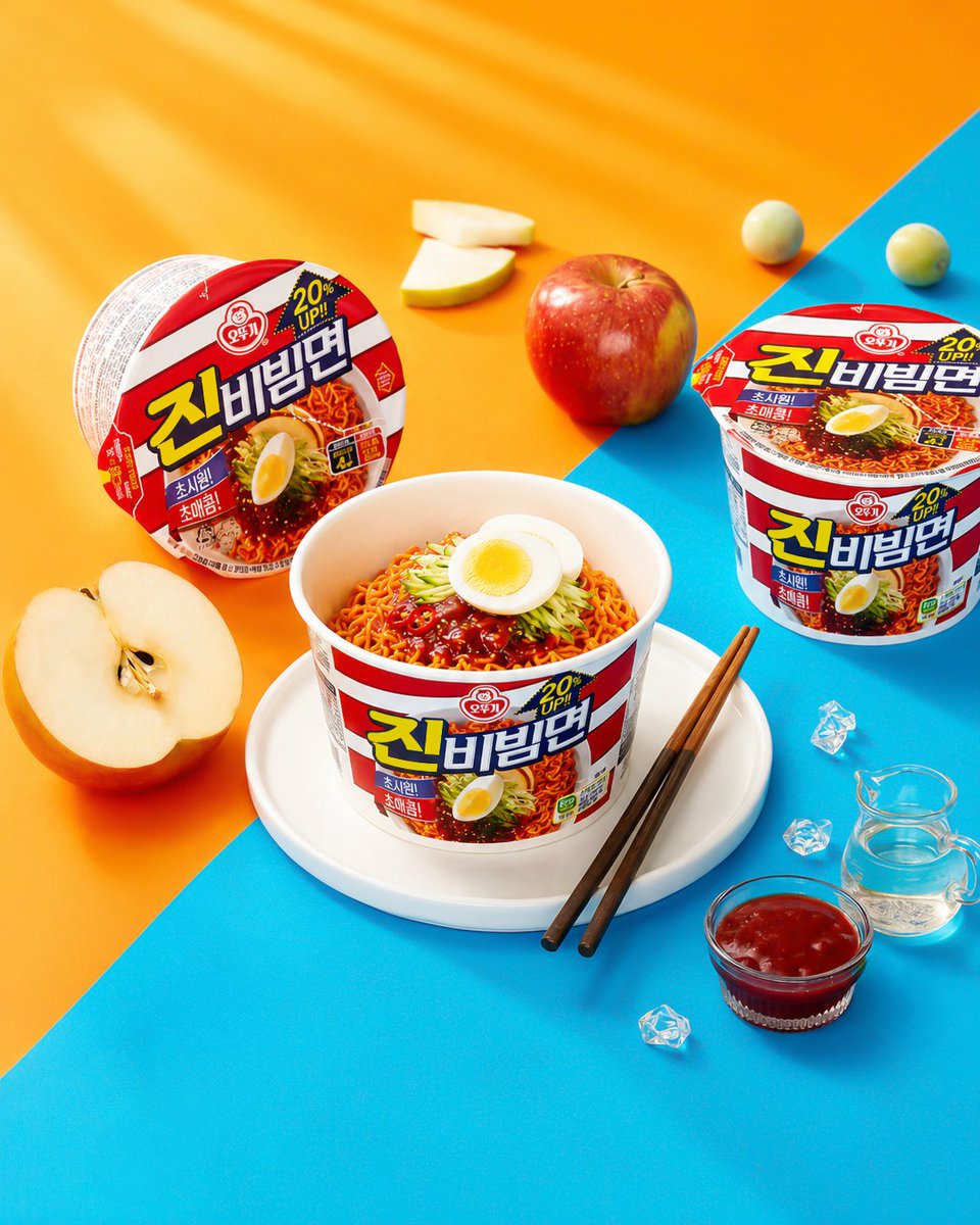 JaponShop's tweet photo. 🥢❄️ ¡Ya disponible en https://t.co/ysEVwphtys!

Bibimmyeon Ottogi: el auténtico ramen frío coreano con salsa dulce, picante y ácida. 🇰🇷🔥

#Bibimmyeon #RamenCoreano #Ottogi #JaponShop https://t.co/J9Is1UgVYE