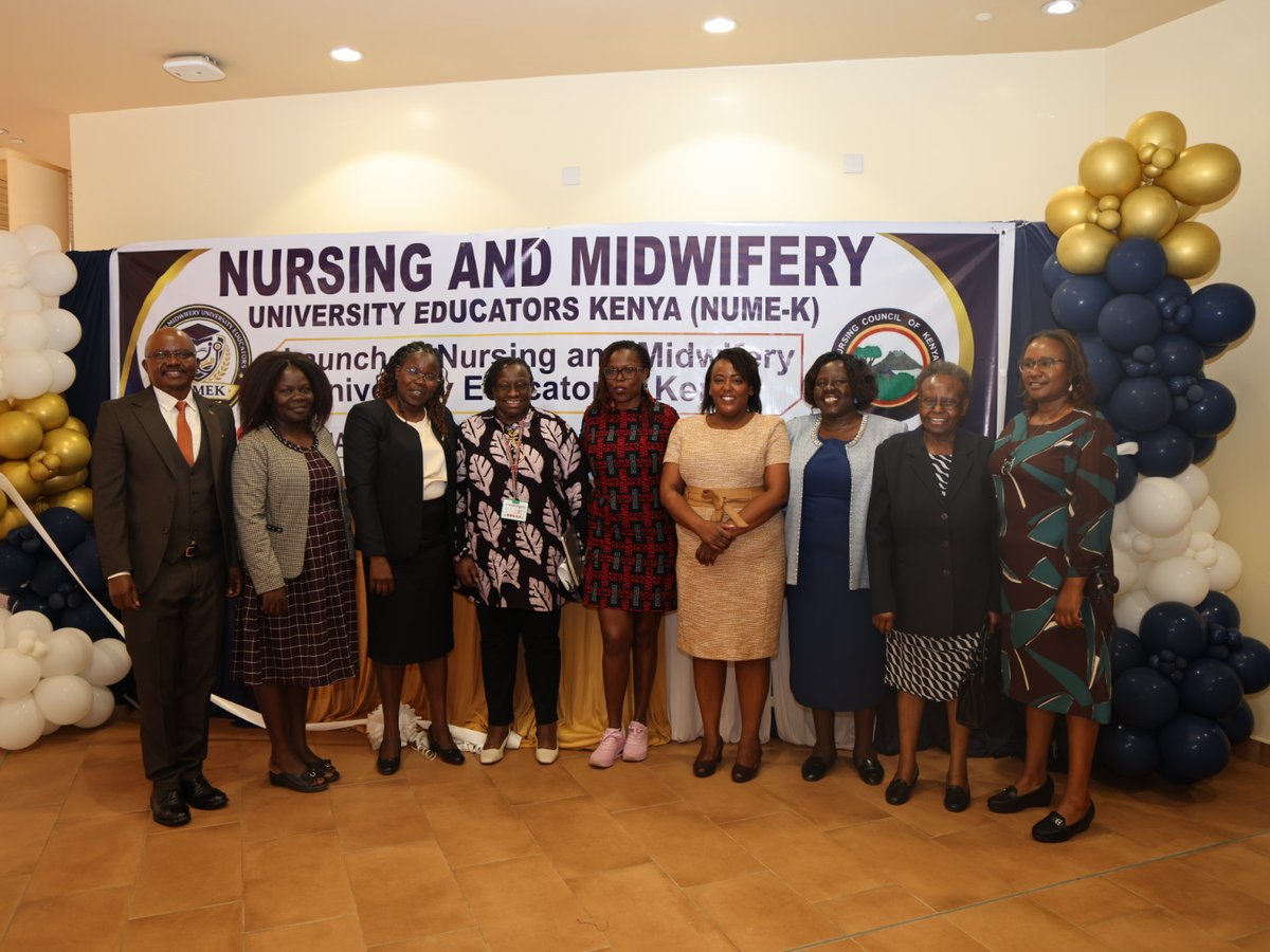 NCKenya's tweet photo. Represented by CEO/Registrar Dr. Lister Onsongo, the Council reaffirmed its commitment to partnering with academia and professional bodies to advance nursing and midwifery education, research, innovation, and a competent health workforce. https://t.co/yzSq3doNsU