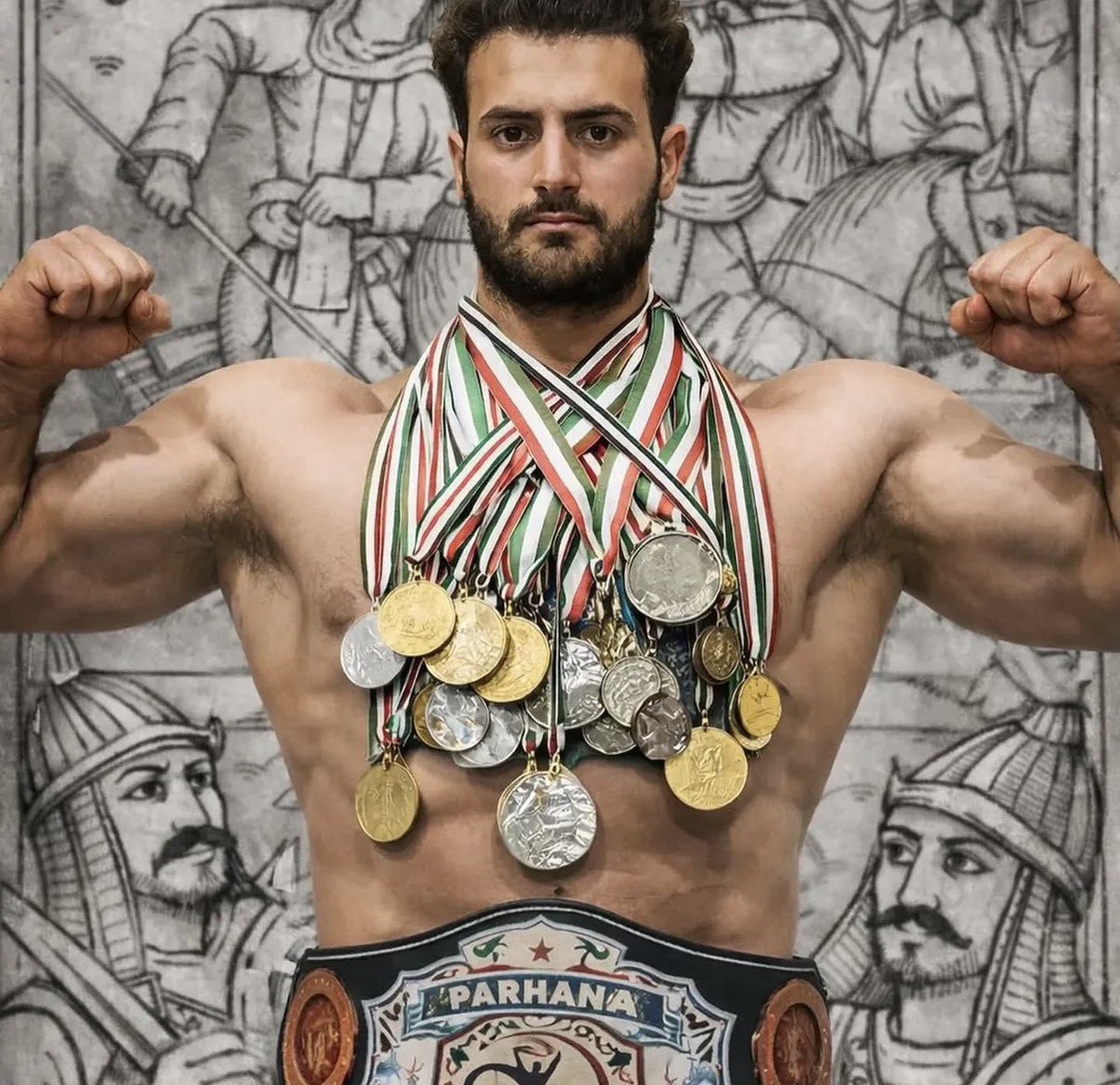 MaybeShooka's tweet photo. Benyamin , an athlete and kickboxing champion, is only 26 years old with dreams. Now on death row for wanting freedom and a normal life, he's been taken to solitary confinement w/no due process and no last visit.
#BenyaminNaqdi 
#StopExecutionsInIran
One repost can save a life. https://t.co/N1RICUgQY3