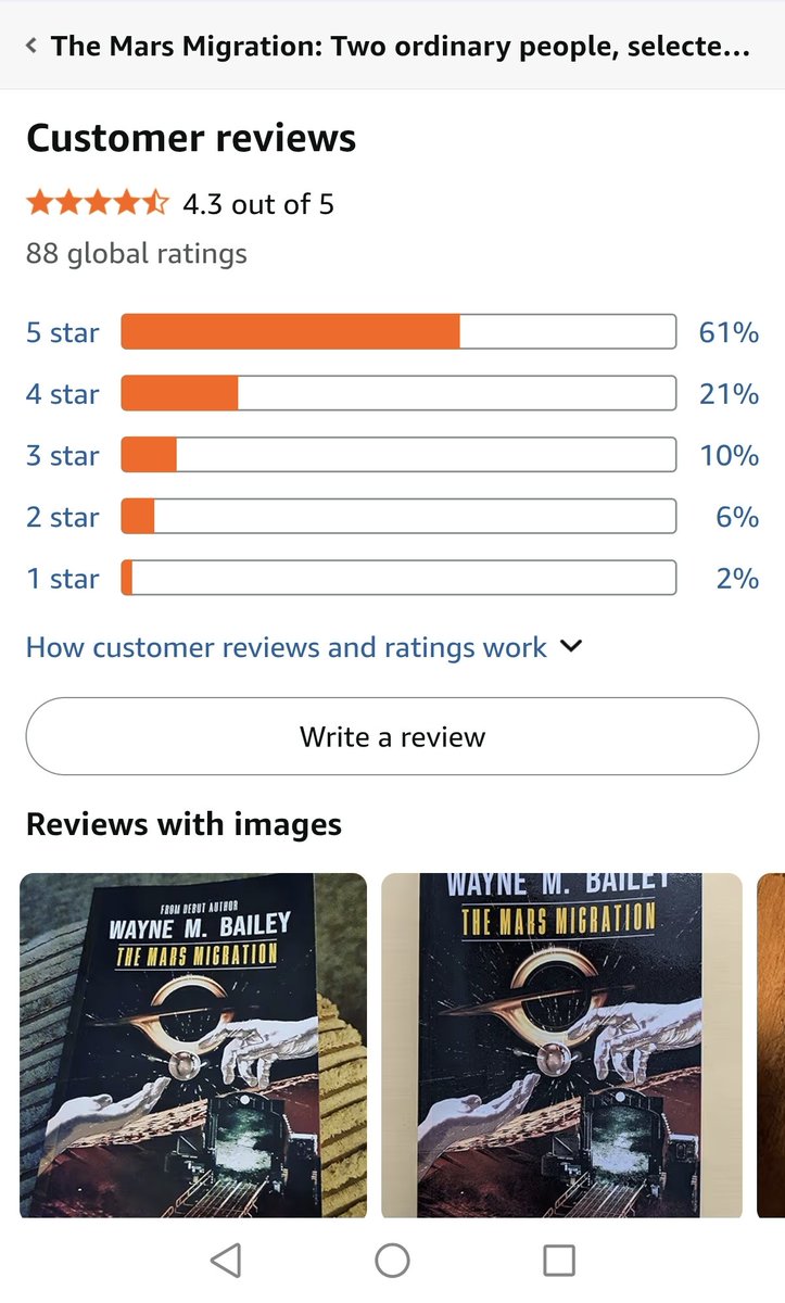 WayneUKwriting's tweet photo. Please please please, if I am lucky enough for you to have read my book, could you help me out by leaving a short review. I'd love to make it to 100 reviews. 
I know we all have busy lives, but a review helps indie authors out massively. 
Thank you guys 🙏🏻
#indieauthors #books https://t.co/HdxD8xuhes