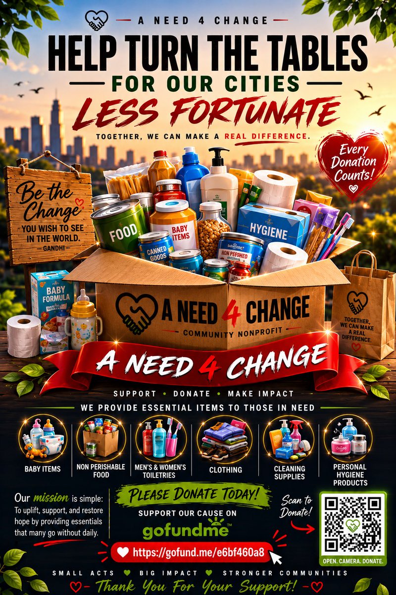 PillCosby31's tweet photo. https://t.co/YacH4ecg7P
We just asking for donations to help our community everything helps. The winter is approaching and I wanna make sure the people that are in need of help get the help they need.

https://t.co/YacH4ecg7P https://t.co/hqiYeyHJbk