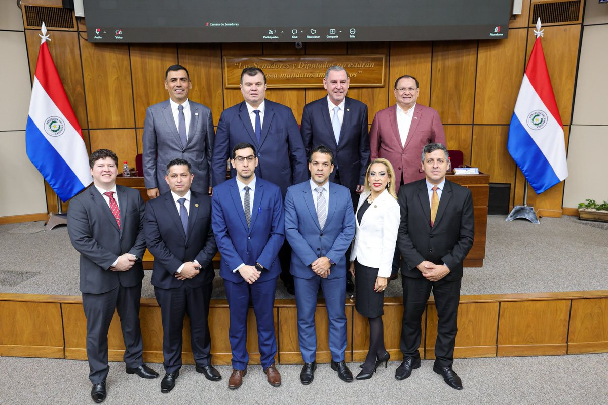 SenadoresPy's tweet photo. Concluyó ciclo de audiencias públicas con postulantes a contralor y subcontralor

https://t.co/CzaG0nQjr6

#SenadoPy https://t.co/xrg1gvpqKG