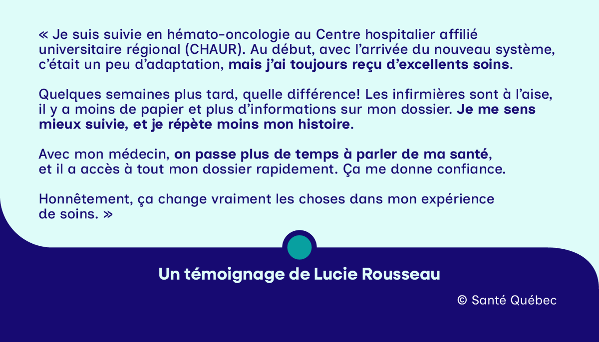 sante_qc's tweet photo. La transformation numérique se mesure aussi à travers l’expérience de nos usager(ère)s. ⬇️ https://t.co/XXPvenGtIv