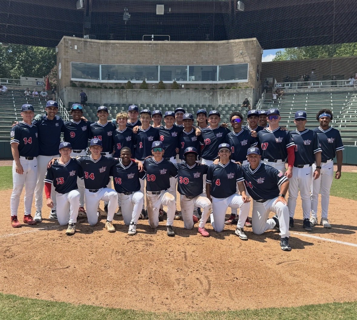 catchblockthrow's tweet photo. Outstanding week of baseball in Cary with USA Baseball NTDP. Surrounded by amazing coaches, staff and players. 1st class. Icing on the cake was working alongside Steve Cishek and Mark Gibbs on Navy team. Great group of players!!! #NTDP26 https://t.co/b0psk6ItMx