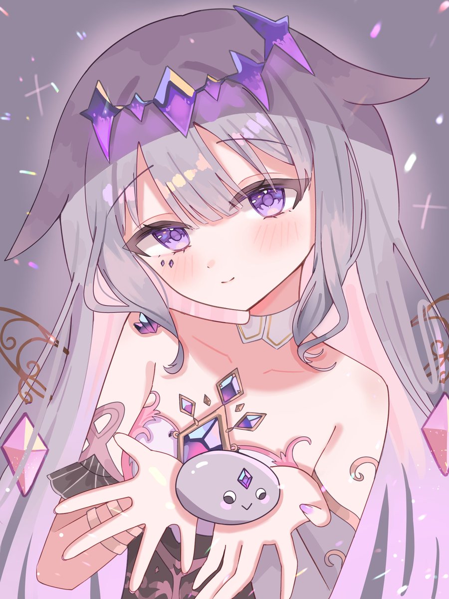 Setuna_7749's tweet photo. #bijouwled 🗿💜 https://t.co/dmUaZtncvi