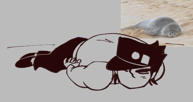 DesolateSeas's tweet photo. (more reposts) my sealtaro my sweet sealtaro.
waiter 1000 more jotaros as seals please <3 https://t.co/F1QjtPR79d