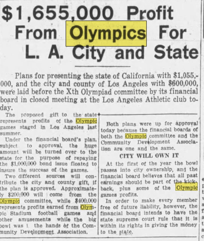 LaInaMinute's tweet photo. @NOlympicsLA *actual number was closer to 75,000 palm trees. 

And to say they're dying is disingenuous. Some are, but many are thriving - and they've defined our city for the last century. 

Also, significantly profitable games, just like 1984. https://t.co/q3W52UoaVw
