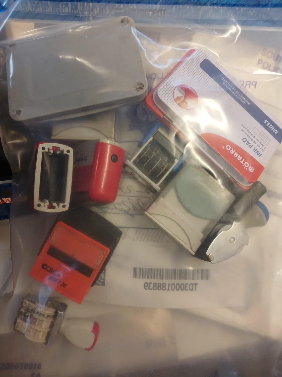 Abramjee's tweet photo. A joint operation between Maitland SAPS and the Border Management Authority has resulted in the arrest of a 56-year-old man in Cape Town
for manufacturing and selling fraudulent South African documents.

During a search of the suspect’s residence, authorities seized technology equipment believed to have been used to produce fake documents, as well as counterfeit South African passports, fraudulent entry visas, various official stamps, and blank document templates bearing the South African Coat of Arms.

The suspect was arrested on charges of forgery, uttering, and contravening the Immigration Act. 

He is expected to appear in the Cape Town Magistrate’s Court, where the case will proceed. 

Police say the operation forms part of ongoing efforts to combat document fraud and immigration-related crimes.
