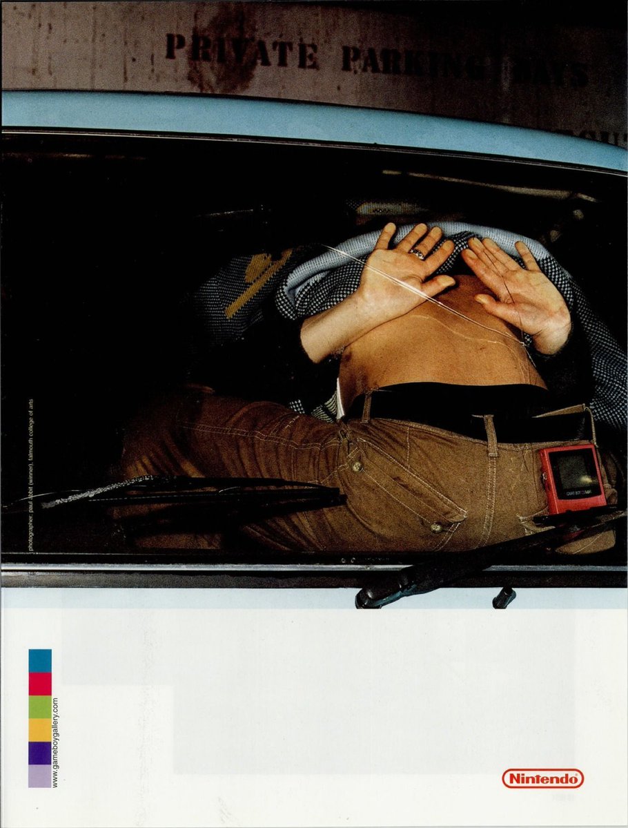 rogue's tweet photo. Nintendo's Game Boy Color ads were just as bold and memorable as the games that defined an entire generation https://t.co/ZKjDfhpVOb