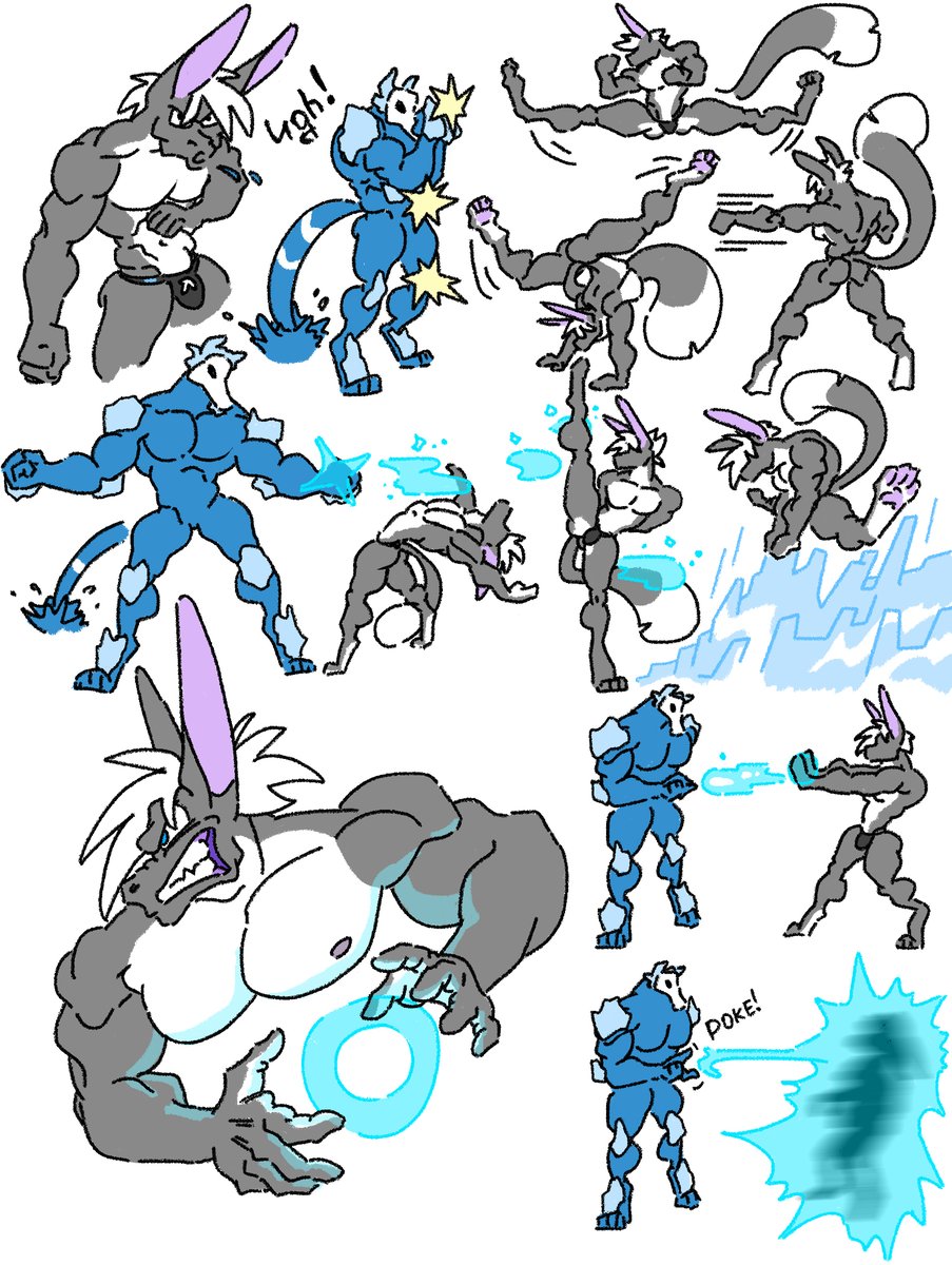 Kiyar97648310's tweet photo. Doodle-comic - Kiyar vs Water Elemental [4\5]

The enemy decided to exploit the weakened hero's vulnerability. But the dragon has regained its second wind. Will Kiyar be able to take revenge and punish the villain for his abuses? 🐲💨💥 https://t.co/cDZ1QEHxIM