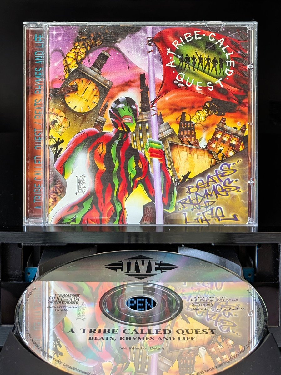 AlbumAlmanac's tweet photo. 🗓️ 30th anniversary! (July 30, 1996)
💿 A Tribe Called Quest - Beats, Rhymes and Life
🎶 Hip-hop can never be a way of life/ It doesn't tell you how to raise a child or treat a wife
#ATCQ https://t.co/jsI4IoeulE