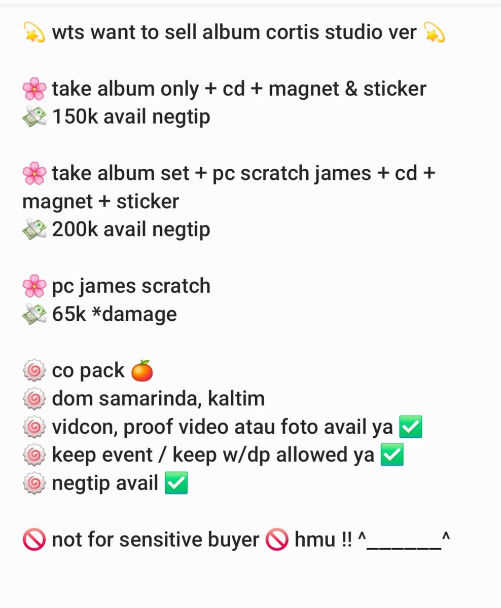forkyisask's tweet photo. @jjuhoo_n hai kak masih need kah? hmu yaa! https://t.co/vYQj2BRNH1
