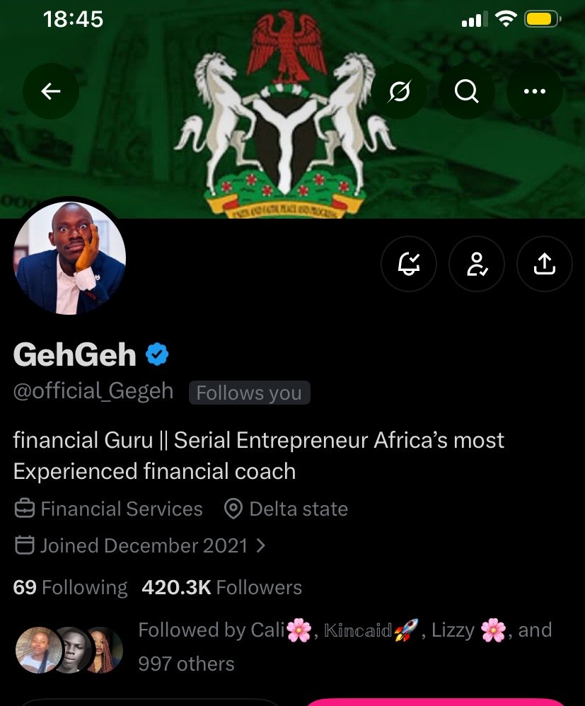 Pascaldey4you's tweet photo. Thank God my professor foll0wers count don come back I’m so happy and he is also building new house what a good news, congratulations to you professor GEH GEH more wins sir. https://t.co/Ie2JibcfE7