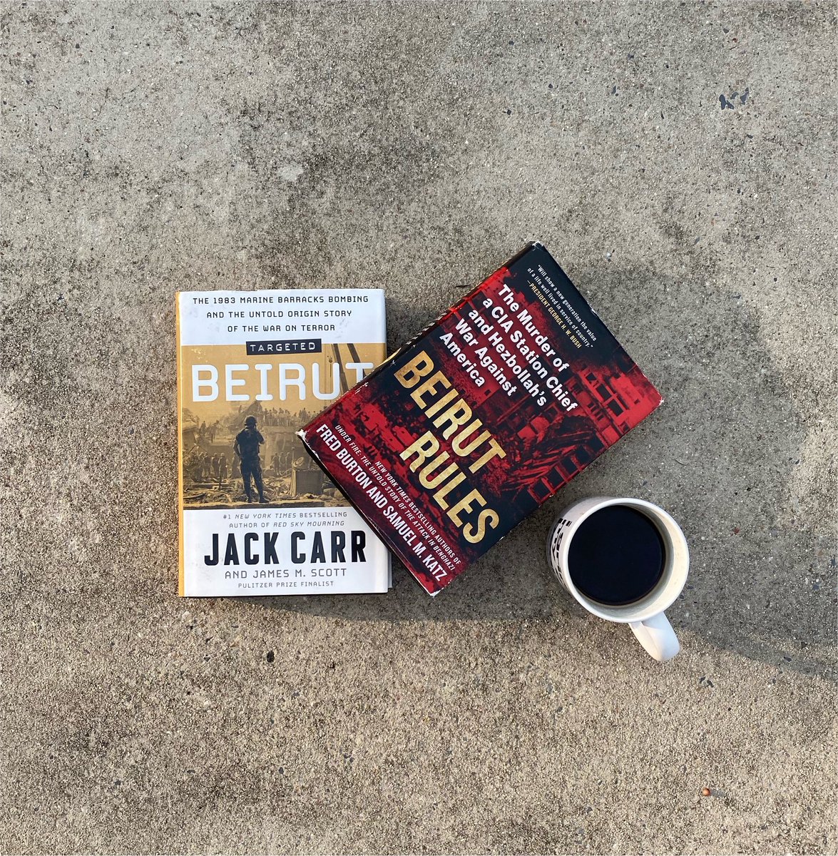 coffeebean74461's tweet photo. The Middle East has been burning for centuries…
Beirut in the 80s was one of its most brutal chapters…hostages, bombings, proxy wars, and chaos

2 books cut through the noise: 

Targeted: Beirut @JackCarrUSA @jamesmscott3 
Beirut Rules @fred_burton Samuel M. Katz https://t.co/637ZtuneMD