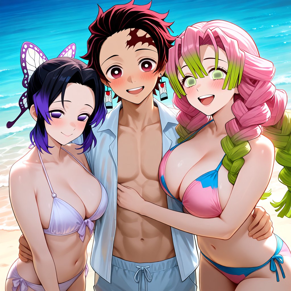 wicho4k_'s tweet photo. Tanjiro parece haber disfrutado mucho de sus vacaciones 👀 

#Tanjirokamado #shinobukocho #mitsurikanroji #kitmetsunoYaiba https://t.co/heE9sgJ95v
