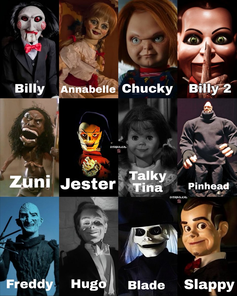 FreddyKruegerDB's tweet photo. Who is your favourite puppet/little sh8t of horror? https://t.co/WHlZYUmXo3