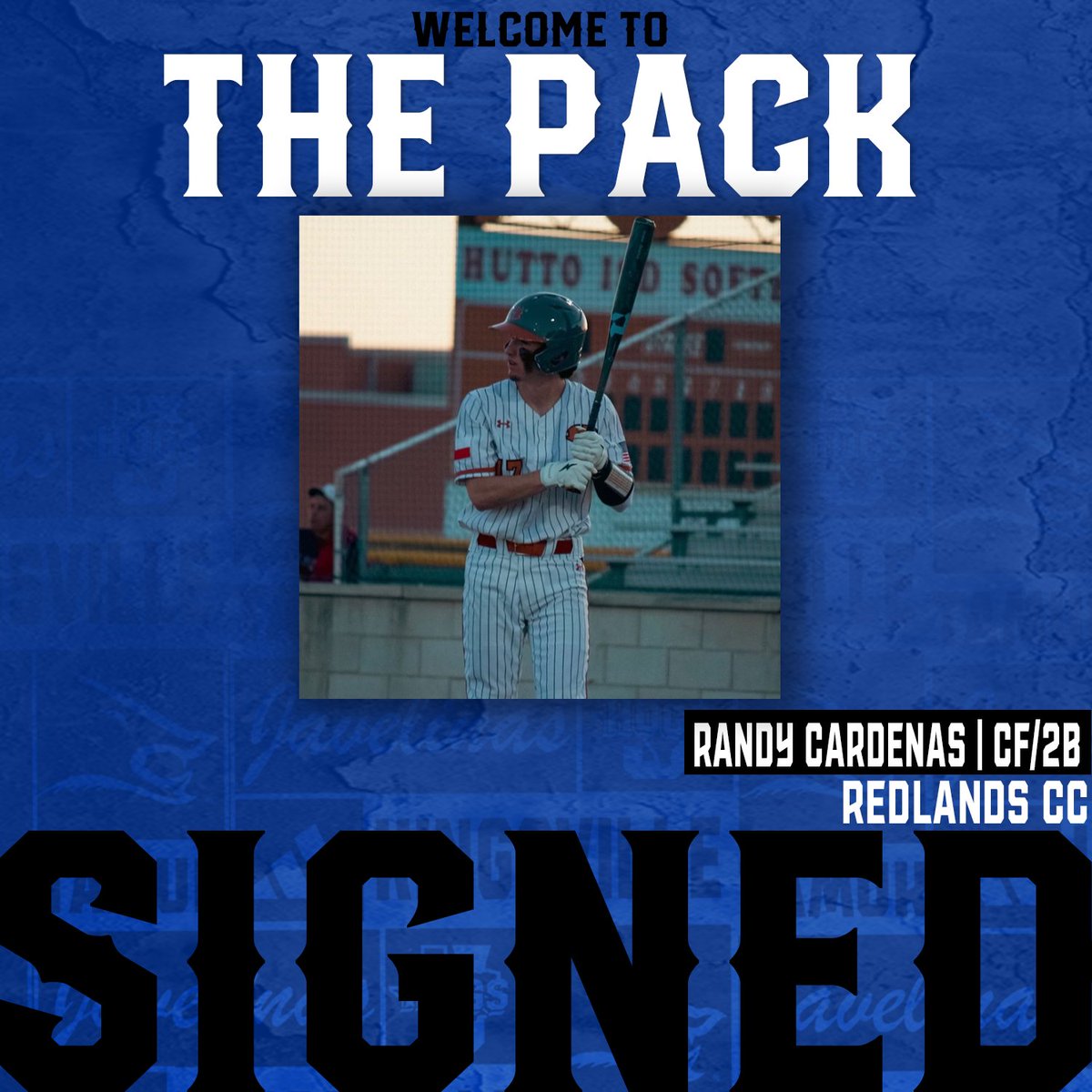 JavelinaBSB's tweet photo. By way of Redlands CC, welcome to THE PACK @RandyCa2304!
#BackthePack https://t.co/tjoUJnt8L7
