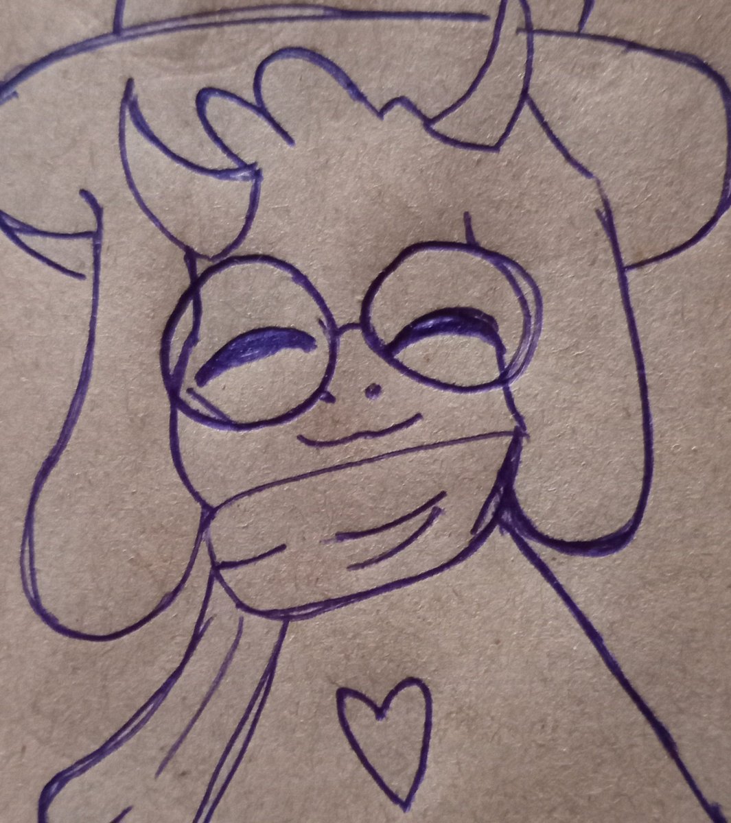 Tmbillie255's tweet photo. Un poquito de dibujos de Ralsei al día no está mal ;3 
Los dos los hice yo btw https://t.co/f5K0NtvwHY
