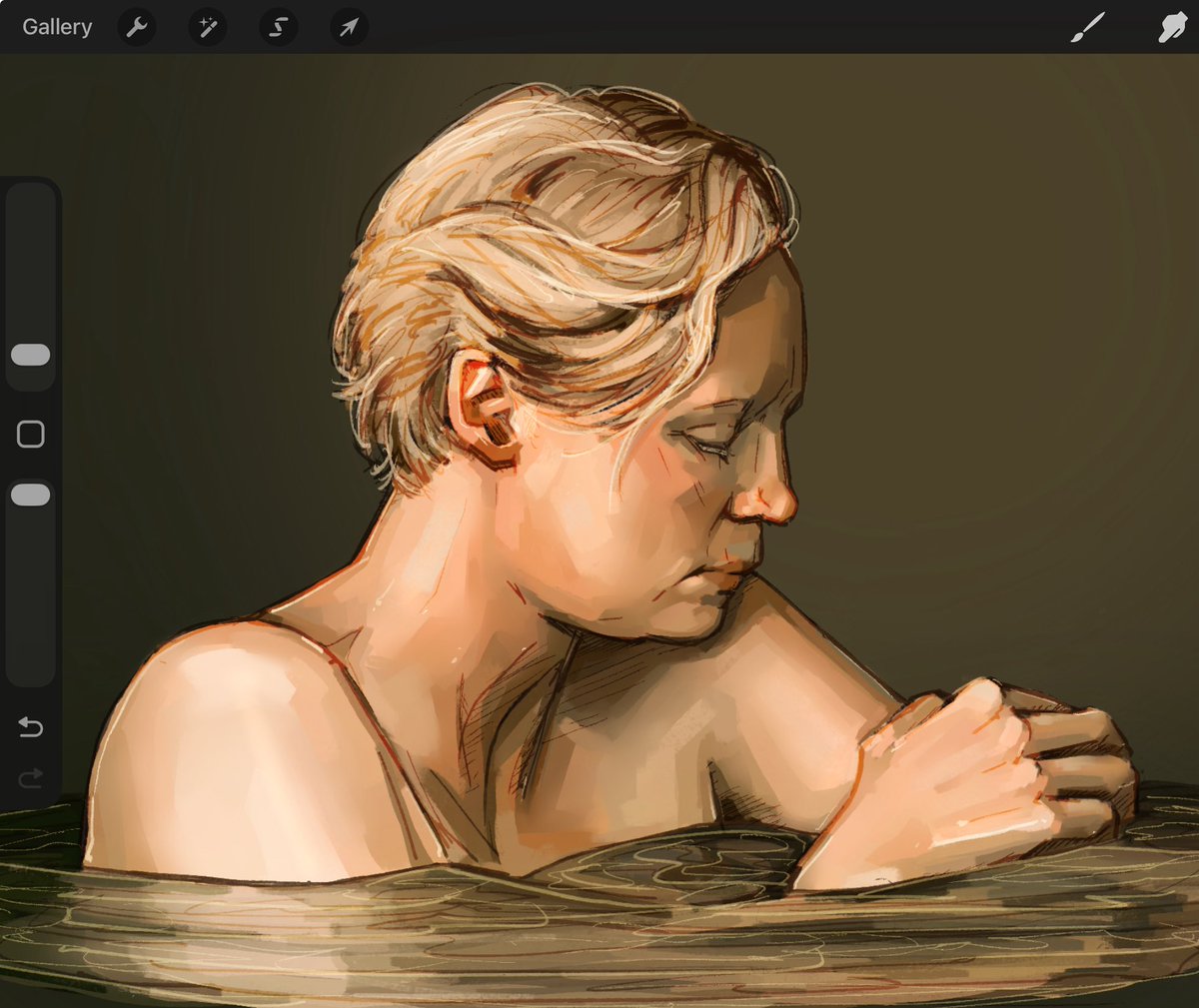 mymaidenfair's tweet photo. some light and sketchy Brienne of Tarth this evening 🌙 https://t.co/Ma5RWNRzIj