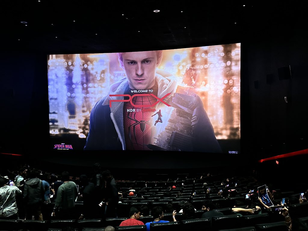 ursmohan_kumar's tweet photo. ST 2 - #Spiderman at PCX HDR by Barco https://t.co/r8q6dl8ClF