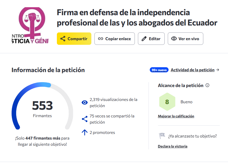 Centro Justicia y Género tweet media