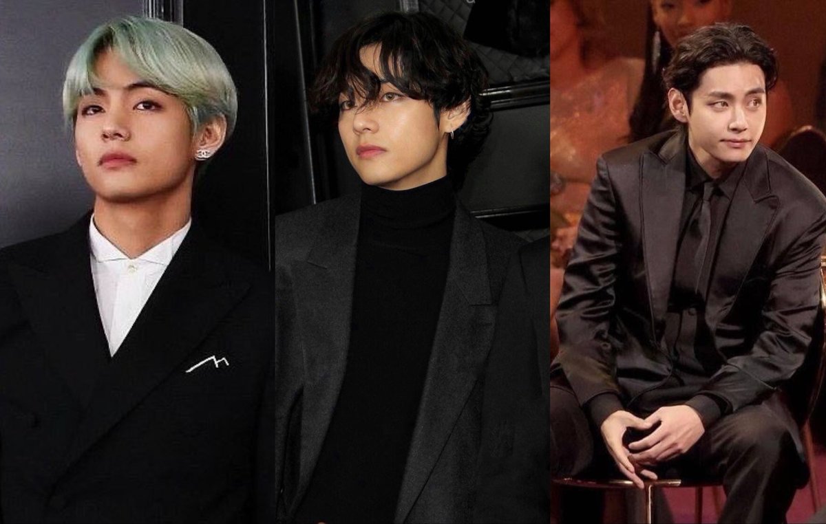 taesmug's tweet photo. Taehyung mogging in the grammys is the only thing that mattered https://t.co/EdSh51oEs0