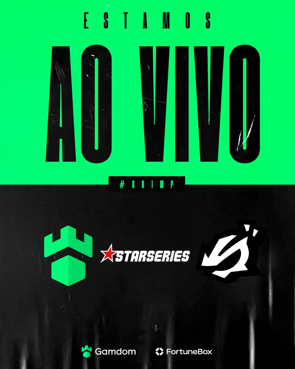 imperialesports's tweet photo. Estamos em campo, vs ShindeN, pela StarLadder Series Fall 2026 SA! 
Vem torcer👊

🖥️ https://t.co/VkV2bhTrFh

#GoIMP #IMPCS2 https://t.co/JsxRCLST06