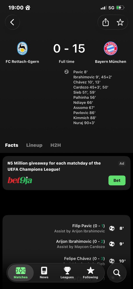 localboi0's tweet photo. 15-0 at full time😂😂but no one score hattrick. https://t.co/OpB2Zv8PV0