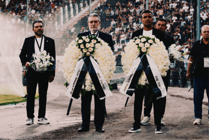 PAOK_FC's tweet photo. Άννα Μαρία δεν θα σε ξεχάσουμε ποτέ!

#PAOK https://t.co/nRIF0eIDll