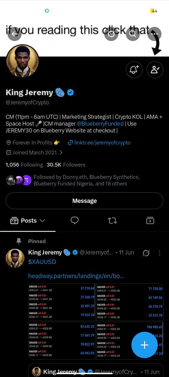 harriet31282's tweet photo. @DukeDarls @GoatFunded @Kenzyfund @JeremyofCrypto @HarrexFX 
@Stevenuohf 
@Queen4271141355 

All done
Big Duke @DukeDarls https://t.co/FF3kOybxA9