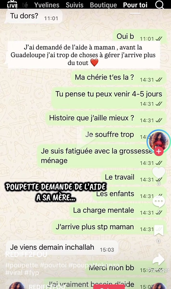 Lupin717y's tweet photo. Quand elle était dans le lit avec Allan pour les créer … elle avait besoin de sa mère peut être!!!! Mère indigne et raciste  #poupettekenza https://t.co/pRaWsEzsr7