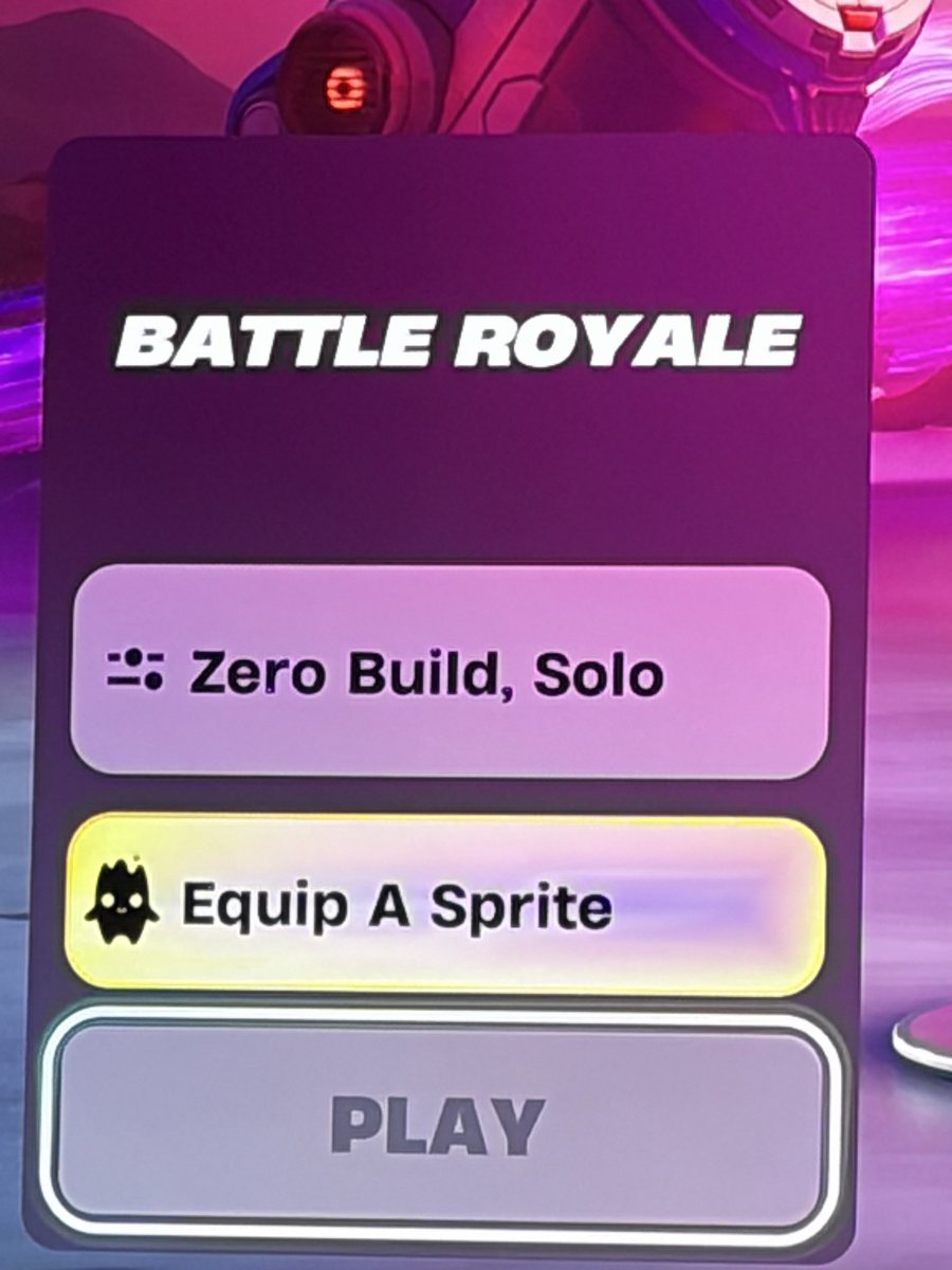 Ghost_Punk1193's tweet photo. Not giving me the option to ready up, play is just grayed out for me ps5 @FortniteStatus https://t.co/4KcXEhuoBO