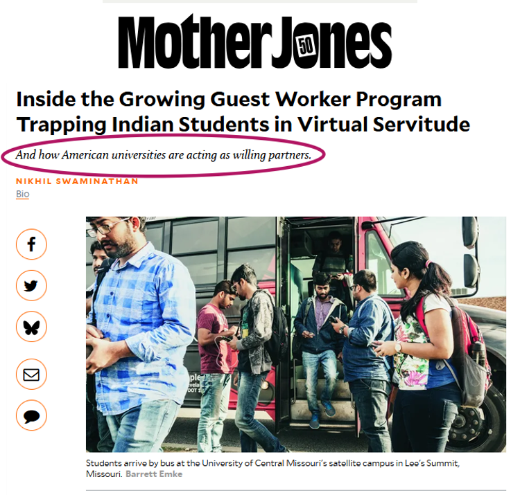 ronhira's tweet photo. Optional Practical Training (OPT) guestworker program has no basis in law or common sense
Giveaway to the guestworker industrial complex (corps, universities, and immigration lawyers)
At huge cost to Americans who compete v foreign workers w few rights
Rationale is a sham https://t.co/LUIO8ZmUaO