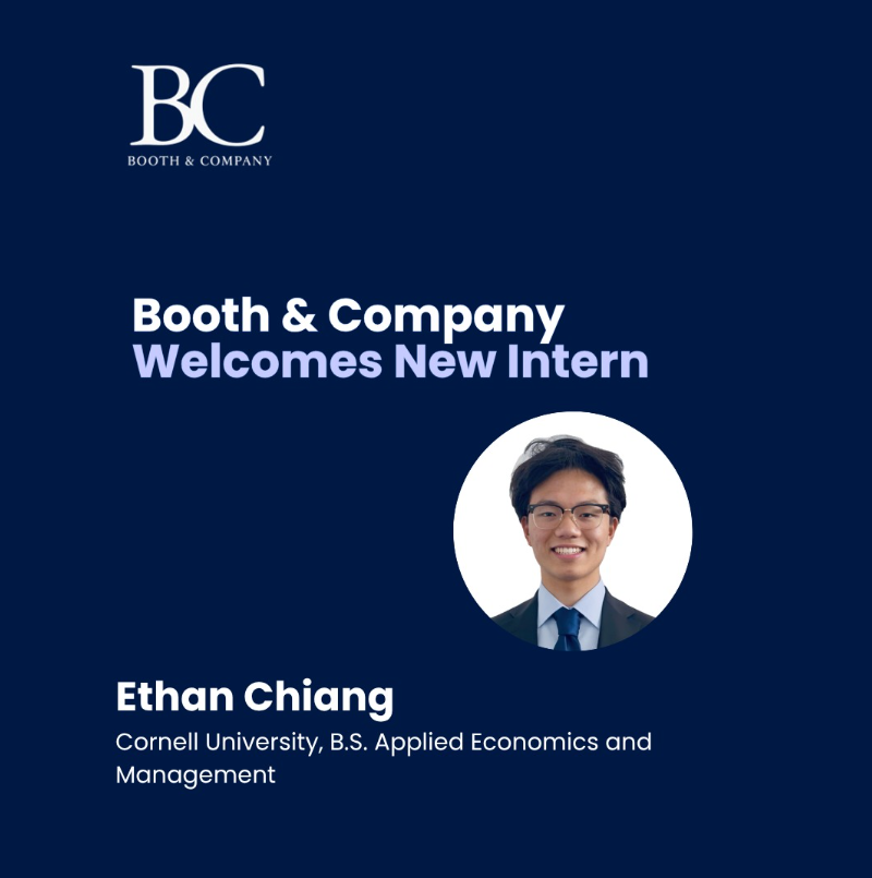 Booth480's tweet photo. Please join us in welcoming Ethan Chiang to Booth & Company. Ethan is studying Applied Economics and Management at Cornell University. We are glad to have him on the team.

A. Booth & Company is an affiliate of GT Securities Member FINRA SIPC.

#wealthmanagement #rias #ria #advisors #privatebanking #financeandeconomy #financialplanning #managementconsulting #privateequity #fintech #hvac #hvaclife #airconditioning #hvactechnician #hvacservice #heating #truckingbusiness #trucking #truckdriver #constructionservices #contractor #renovation