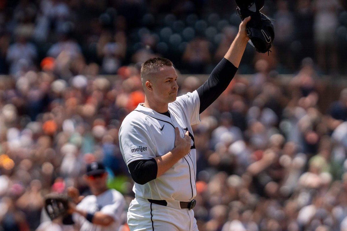 SleeperDodgers's tweet photo. Dodgers/Tigers Mock Trade, per @TheWrigleyWire

Dodgers Receive:
➡️ Tarik Skubal

Tigers Receive:
➡️ Zhyir Hope
➡️ Emmett Sheehan

Who says no? 🤔 https://t.co/SoN4cwTKr9