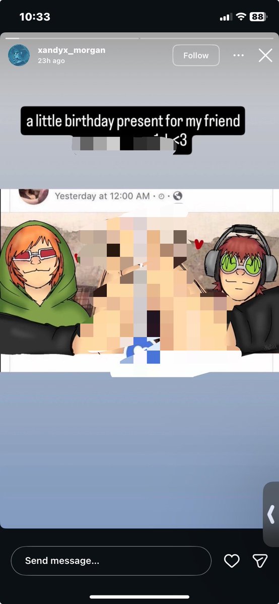 inciner88's tweet photo. Censoring the kids username cuz hes fifteen but shes been interacting with a MINOR who PUBLICLY posts fetish art and porn lmfao. Not even a week and shes already doing bullshit again. Didnt even mean to find this i just remembered she was following me and i went 2 kick her off https://t.co/Bu5JtHVM7f