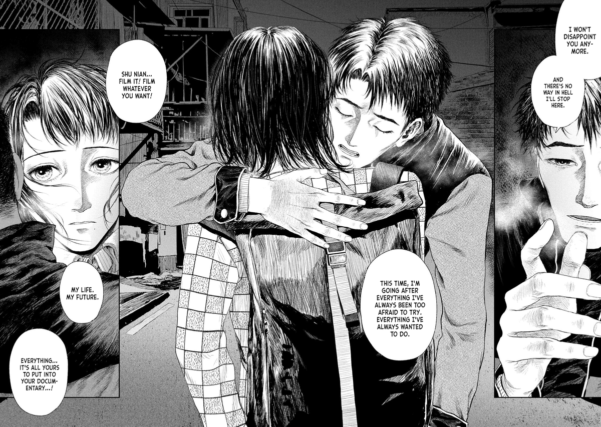 himejoshimarx's tweet photo. Please give Mirai Rai Furai (Future Lifeline - Will the Future Ever Come?) a chance, it's a truly wonderful manga, another great one from Afternoon that's seemingly flown under a lot of people's radars, some of the most dense and layered chapters of anything I've read https://t.co/NF3IUo0QdM