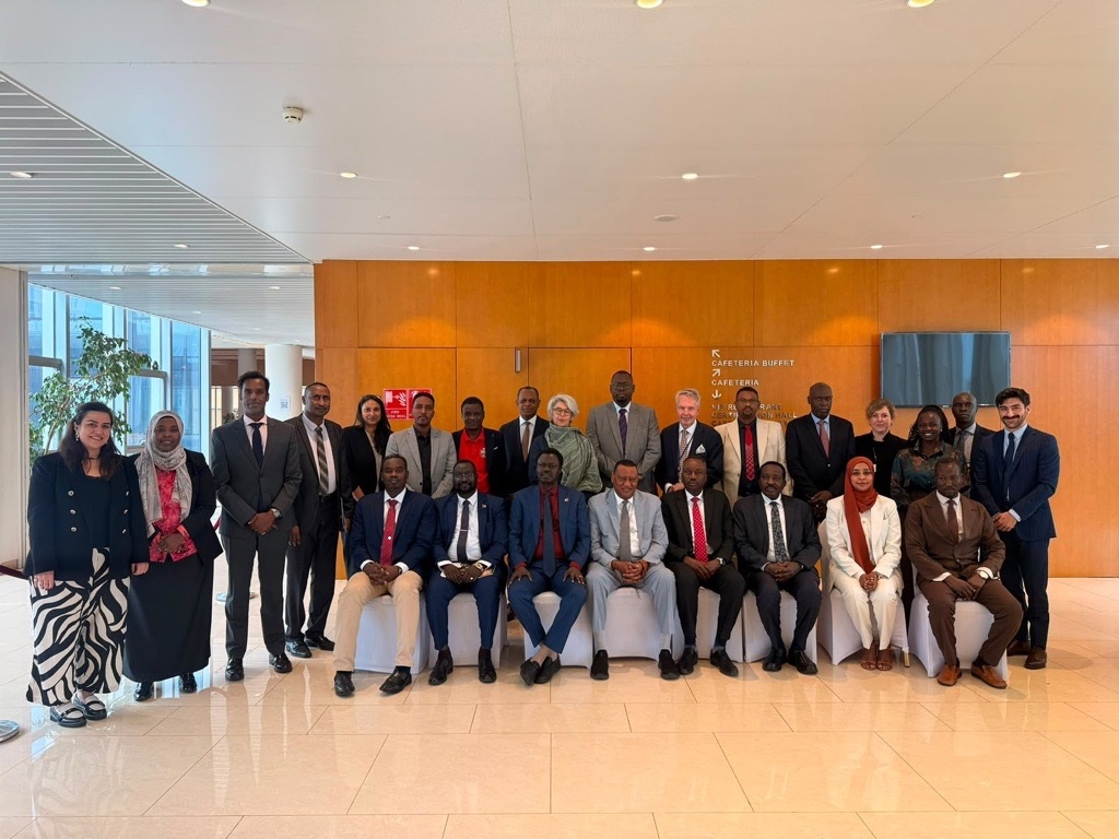 OPESG_Sudan's tweet photo. The Quintet held constructive discussions with Democratic Bloc leadership in Addis today. They urged the Quintet to act with urgency and operationalise substantive discussions on a transitional phase in Sudan-reaffirming its commitment to work in partnership for a peaceful Sudan. https://t.co/0eWNSHh5w4