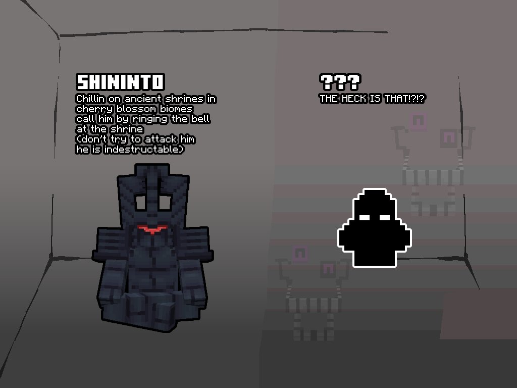 Rendester_V6's tweet photo. Some more random mobs I made
#MINECRAFT #minecraftdesigns #minecraftmobs #blockbench https://t.co/2G0uhbqdzB