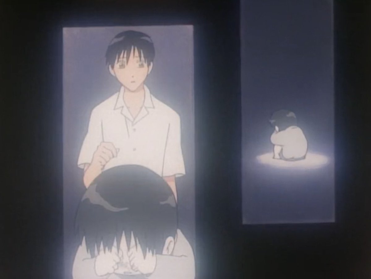 EARTHM0VERRR's tweet photo. the way anno is able to use specific shots to capture a moment or convey emotion is amazing, something that made me love evangelion and now seeing it in kare kano https://t.co/pYEltojEXo
