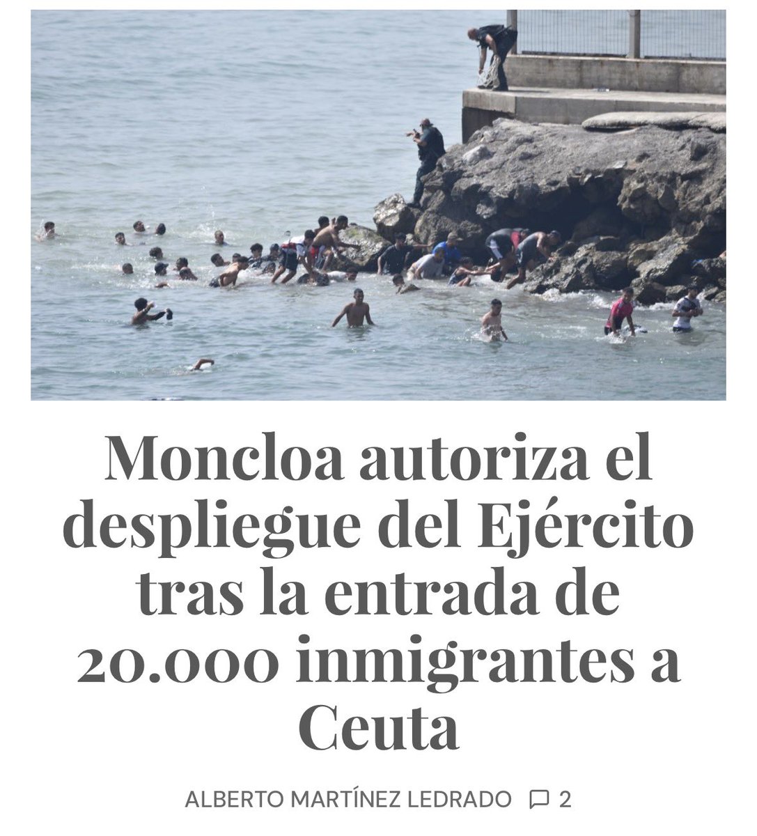 rosadiezglez's tweet photo. Sánchez se ha movido tras la presión y la alarma de las autoridades europeas( lo q digan la oposición y los españoles le importa un bledo). Pero ha permitido la invasión y permitirá q estos 20000 invasores enviados por Marruecos se queden en España. https://t.co/wN52UT9AMe https://t.co/wZMJSKYCUK