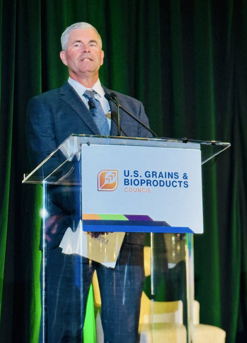 NECornBoard's tweet photo. Today, past Nebraska Corn Board chairman and current @usgrainscouncil Vice Chairman Jay Reiners chaired this mornings main sessions at the Board of Delegates meeting in Milwaukee. @HunterFarmer70 https://t.co/v7kPKujSJB