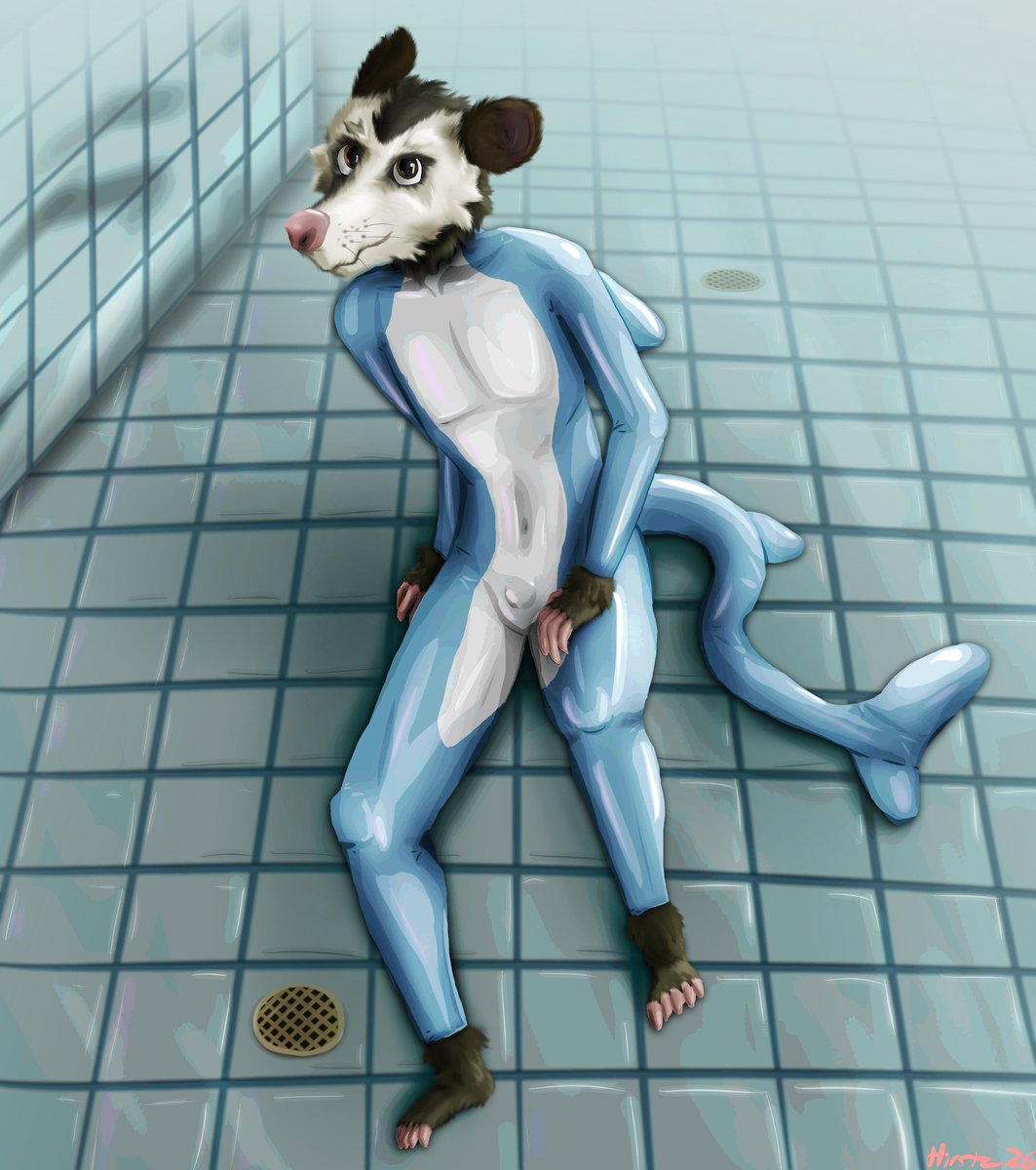 H1RSTE's tweet photo. Trapped in the poolrooms together. wyd?
#latex #furry #art https://t.co/T9xhJHCC3G