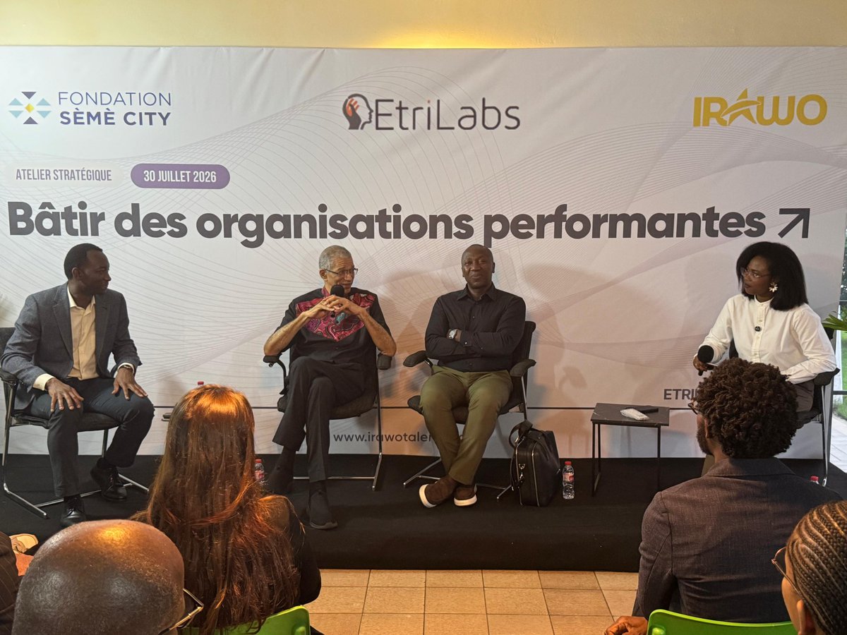 irawotalents's tweet photo. Nous sommes en live avec Lionel Zinsou, Tite Yokossi, Bertin Nahum

@SemeCity

#irawo #semecity #carrière https://t.co/aaMyuUfyg7