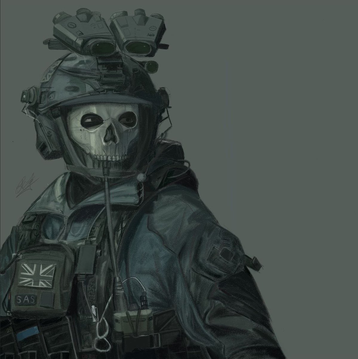 komova11825's tweet photo. Heehe Ghost #Callofdute #Ghost #Simonriley #art #idk https://t.co/VEI4DYQjhd